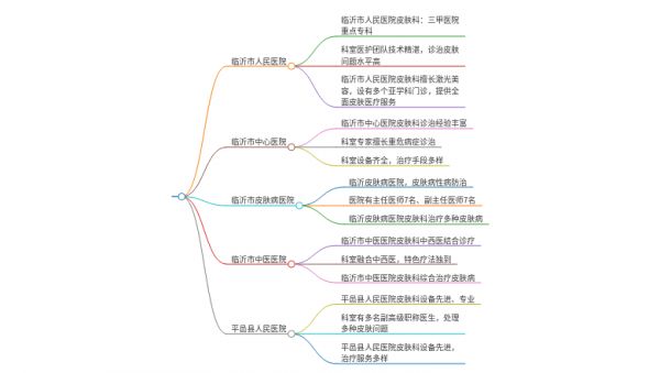 2025年山东临沂治疗皮肤起疹的医院有哪些