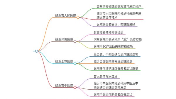 2025年山东临沂治疗血糖波动的医院有哪些