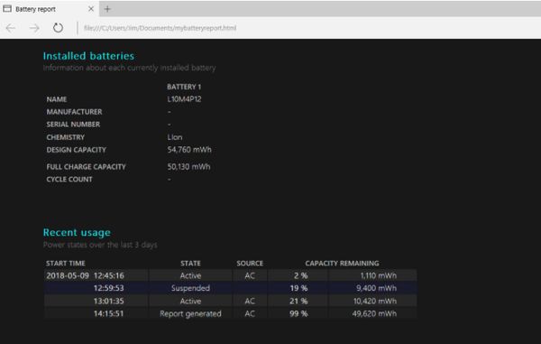 教您如何测试笔记本电脑电池并确定是否需要换（在Windows中生成笔记本电脑电池报告的方法）