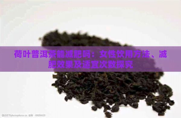 荷叶普洱茶能减肥吗：女性饮用方法、减肥效果及适宜次数探究