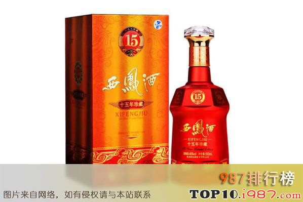 十大陕西名酒之西凤酒