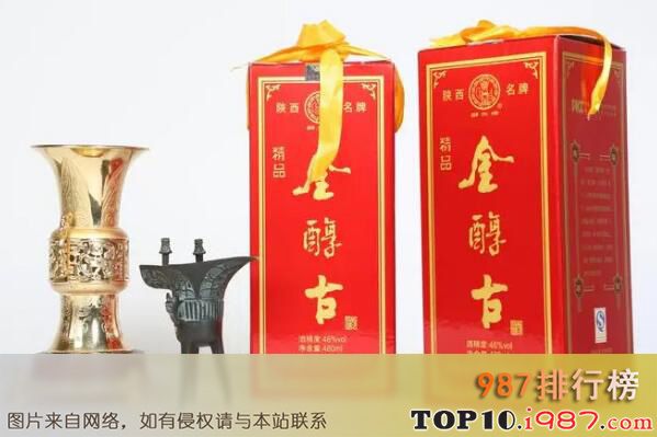 十大陕西名酒之金醇古
