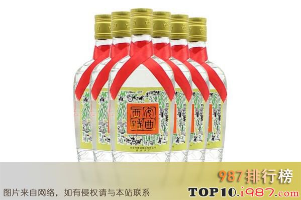 十大陕西名酒之西安特曲
