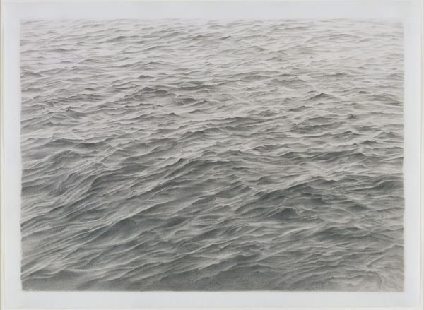Vija Celmins. Untitled (Ocean). 1970 