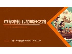 《中考冲刺:我的成长之路》PPT班会课件