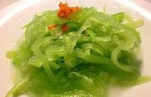 凉拌莴笋丝