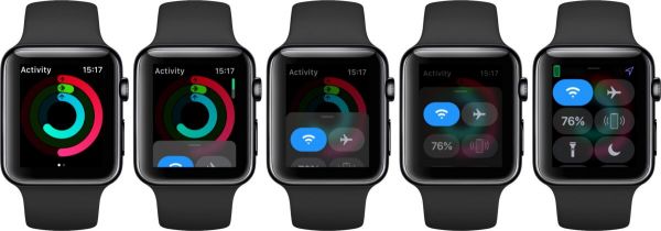 apple watch centro control