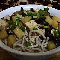 传统哨子荞麦饸饹面的做法图解4