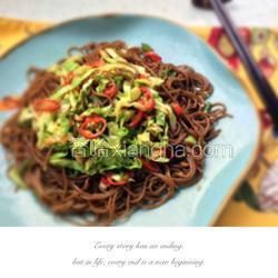 辣炒荞麦面的做法[图]