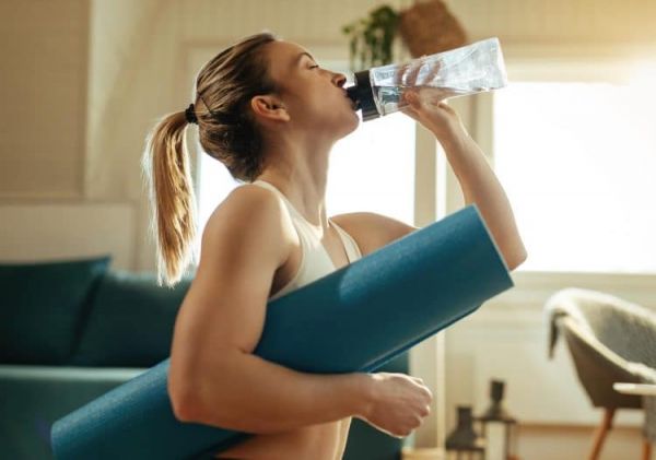 Drinking Water After Yoga