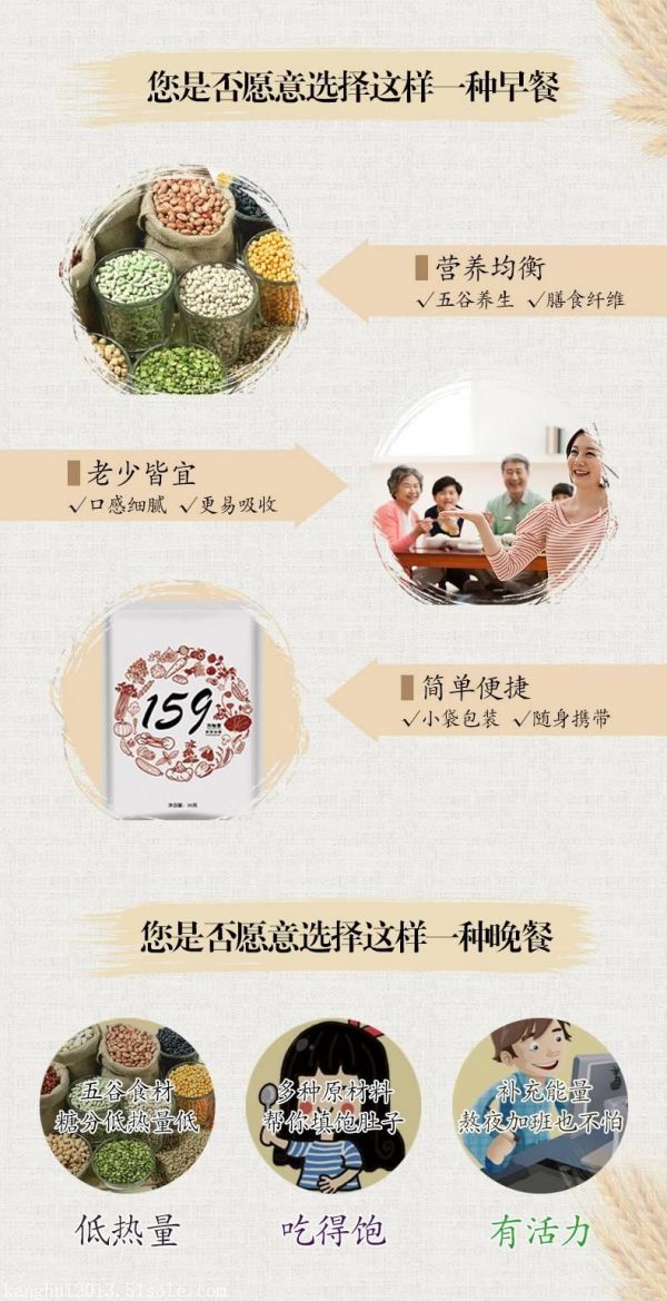 万松堂159代餐粉 贴牌生产加工全粮愈素食五谷杂粮营养粉