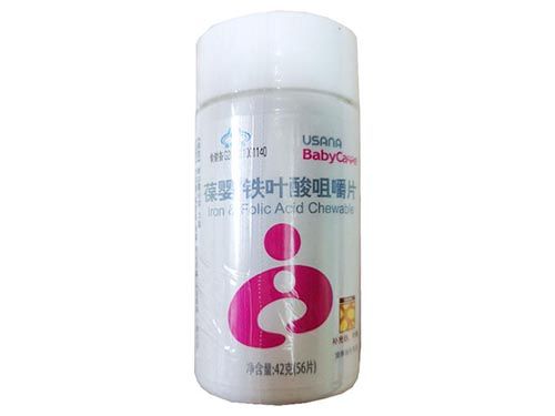 葆婴铁加叶酸片的功效与作用