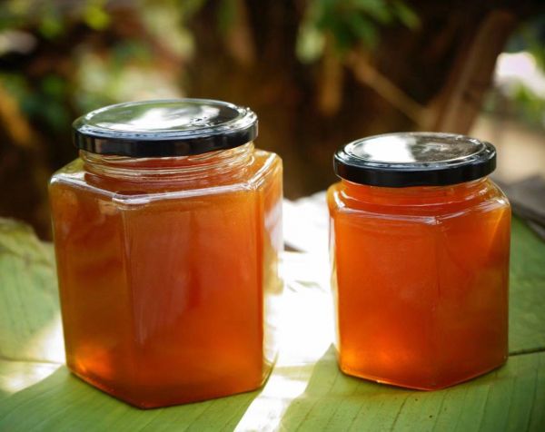 蜂蜜绿豆水成品图