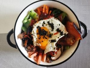 韩式拌饭（健康糙米饭）的做法 步骤1