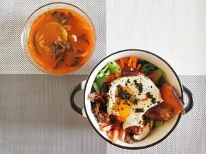韩式拌饭（健康糙米饭）的做法 步骤2