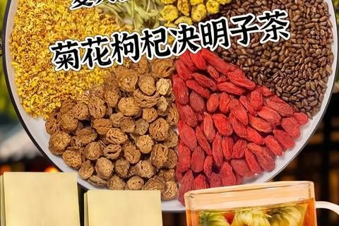 菊花山楂决明子泡水_天然降压茶饮推荐与功效解析