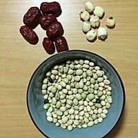 豆浆机菜谱-红枣豆浆的做法图解1