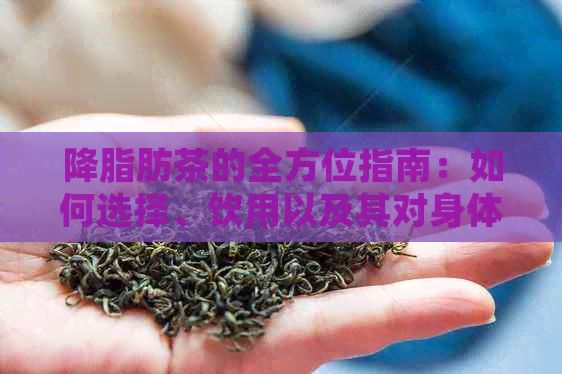 降脂肪茶的全方位指南：如何选择、饮用以及其对身体健的影响