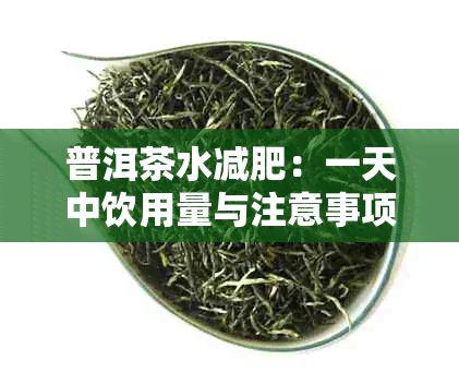 普洱茶水减肥：一天中饮用量与注意事项，让你健瘦身！
