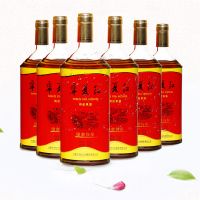 宁夏红 枸杞酒 12度健康快车500ml 宁夏特产红酒葡萄酒半干型枸杞果酒