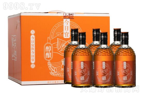 10°古越龙山酿造 今日宜醇酿黄酒500ml价格，多少钱？
