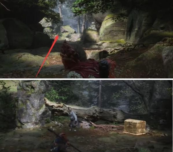 黑神话悟空苍狼林宝箱在哪 苍狼林宝箱位置一览