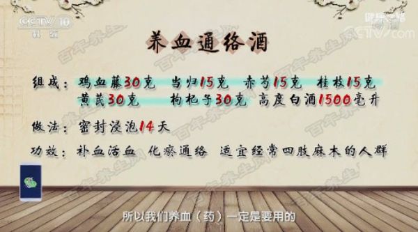 养血通络酒