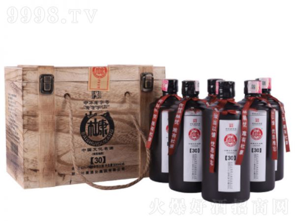 白水杜康琼浆湖30酒浓香型白酒【52度500ml】