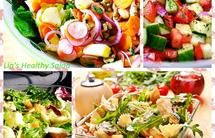 健康蔬菜水果沙拉 Healthy Veggie Fruit Salad with Pasta