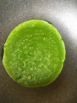 菠菜煎饼 蔬菜饼 卷饼的做法 步骤6