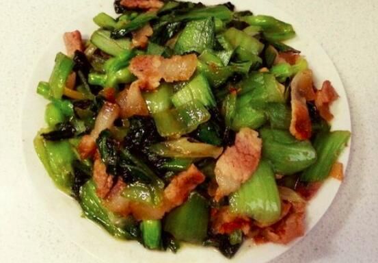 青菜炒瘦肉怎么做