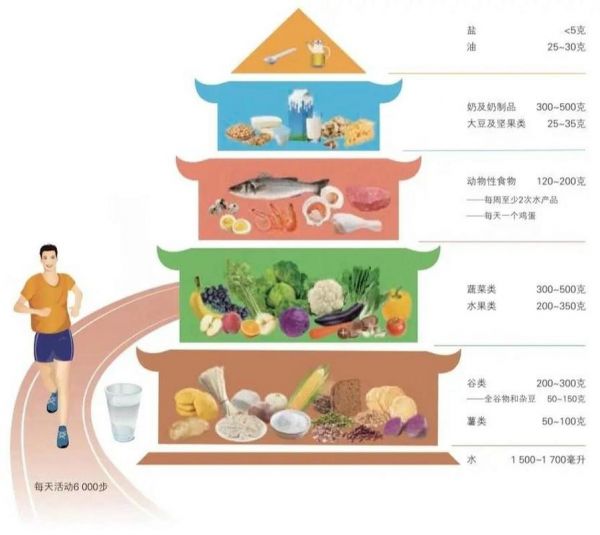 膳食金字塔图 膳食金字塔图片高清