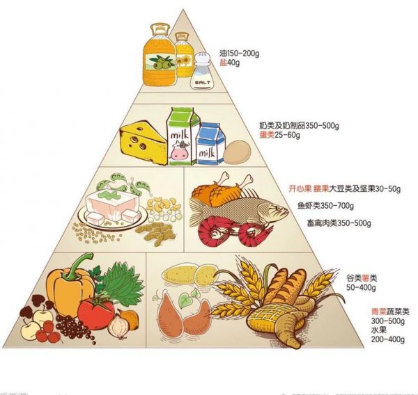 膳食金字塔图 膳食金字塔图片高清
