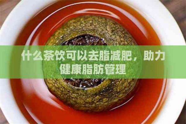 什么茶飲可以去脂減肥，助力健康脂肪管理
