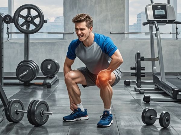 深蹲起不來膝蓋疼怎么解決