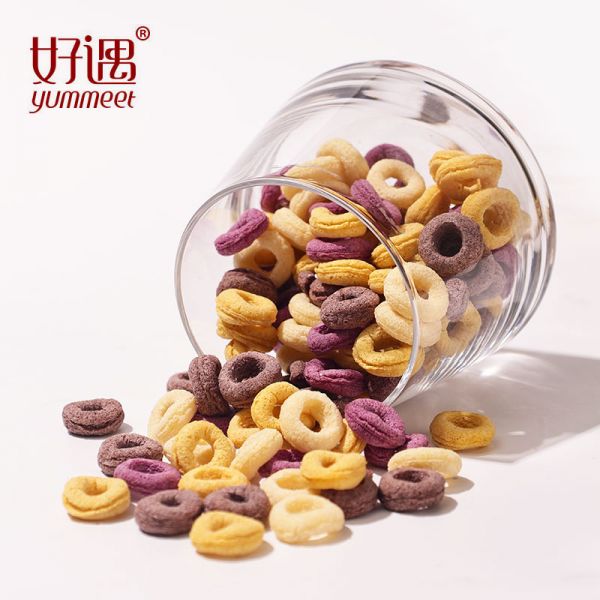健康食品早餐麦片五谷环