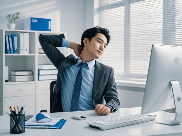 長(zhǎng)時(shí)間伏案工作怎樣活動(dòng)頸部減輕疲勞