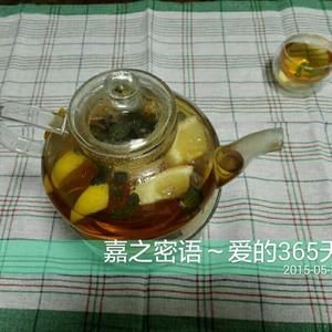 蜂蜜薄荷柠檬茶～夏日里的一抹小清新的做法 步骤2