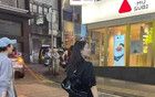香港街头偶遇女神高圆圆手拿咖啡，美得让人挪不开眼