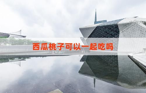 西瓜桃子可以一起吃吗