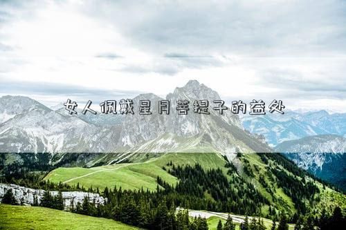 女人佩戴星月菩提子的益处
