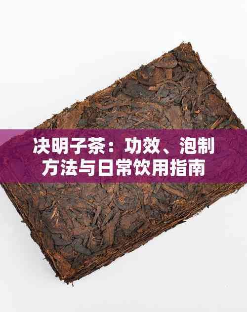 决明子茶：功效、泡制方法与日常饮用指南