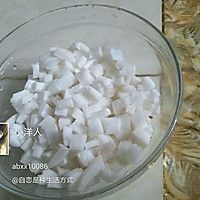 孕妇健康饮品，宝妈自制椰汁椰蓉的做法图解2
