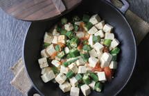 【健康三餐】味噌秋葵炒豆腐