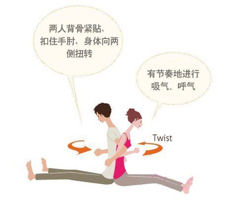 夫妻双人减肥运动