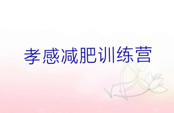 十大2025年孝感健康减肥训练营十大排名排行榜