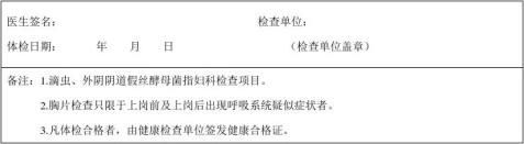 幼儿园儿童转园健康证明