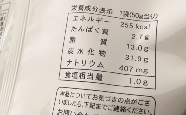 食品やサプリメントのパッケージ表示