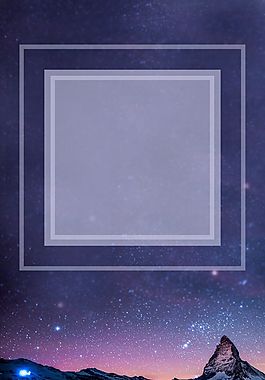 星空繁星星球藍色背景