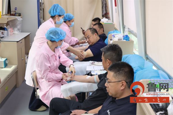 热血续航生命 爱心护航健康——烟台市蓬莱区卫生健康系统开展8月集中无偿献血活动